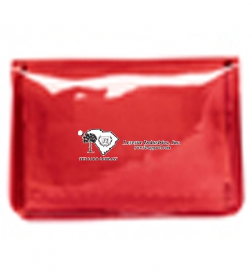 15 Piece Economy First Aid Kit in Colorful Vinyl Pouch