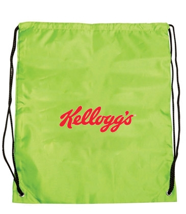 210D Polyester Drawstring Cinch Pack Backpack