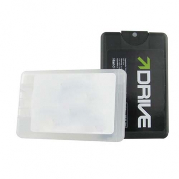 18 mL. Credit Card Style Hand Sanitizer Spray