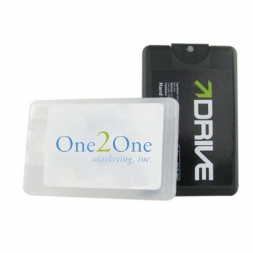 18 mL. Credit Card Style Hand Sanitizer Spray