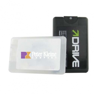 18 mL. Credit Card Style Hand Sanitizer Spray