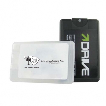 18 mL. Credit Card Style Hand Sanitizer Spray