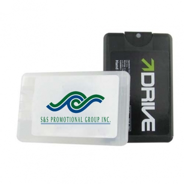 18 mL. Credit Card Style Hand Sanitizer Spray