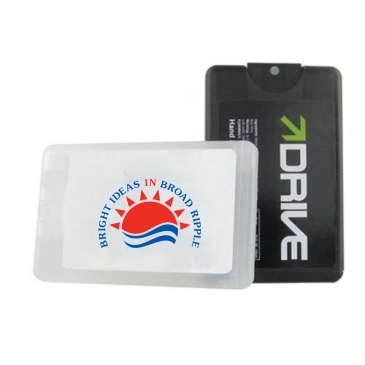 18 mL. Credit Card Style Hand Sanitizer Spray