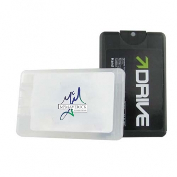 18 mL. Credit Card Style Hand Sanitizer Spray