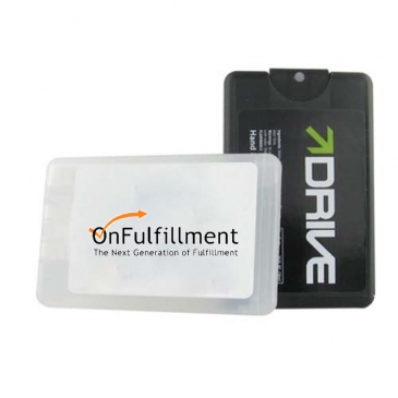 18 mL. Credit Card Style Hand Sanitizer Spray