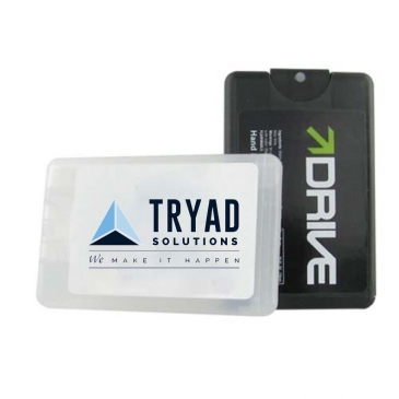 18 mL. Credit Card Style Hand Sanitizer Spray