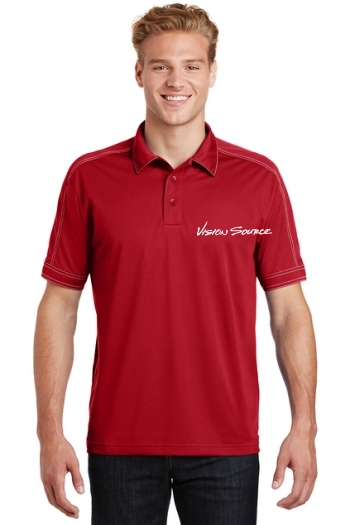 Sport-Tek® Contrast Stitch Micropique Sport-Wick® Polo