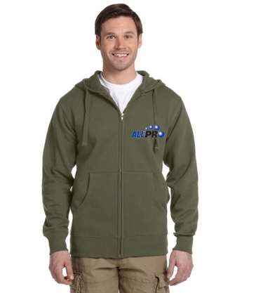 Unisex Heritage Full-Zip Hooded Sweatshirt