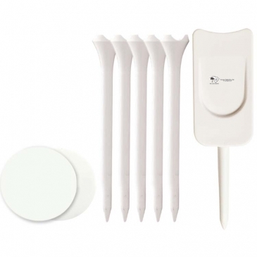 5 Performance Tees 2 3/4", 2 Ball Markers, 1 Single Prong Plastic