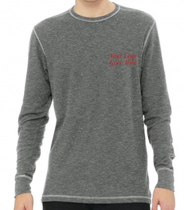 Bella + Canvas Men's Thermal Long-Sleeve T-Shirt