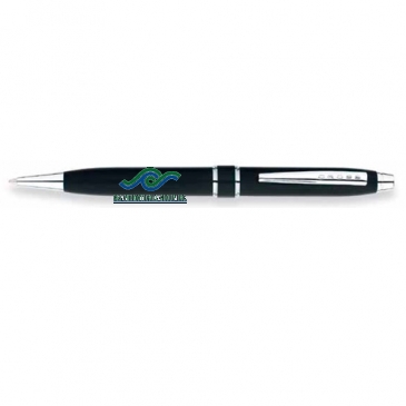 Stratford Satin Black Ballpoint Pen