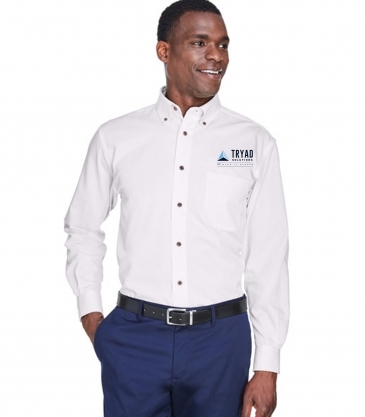 Harriton Men's Easy Blend™ Twill Shirt