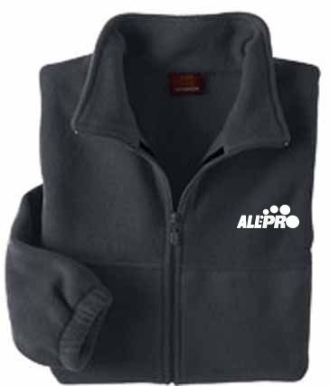 Harriton Men's 8 oz. Full-Zip Fleece