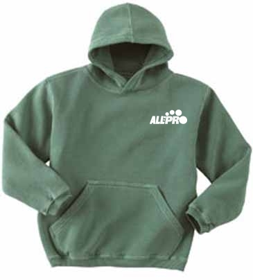Authentic Youth 11 oz. Pigment-Dyed Ringspun Fleece Hood