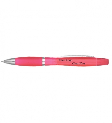 Twin-Write Pen With Highlighter