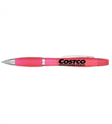 Twin-Write Pen With Highlighter