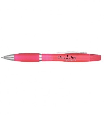 Twin-Write Pen With Highlighter