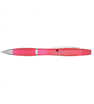 Twin-Write Pen With Highlighter