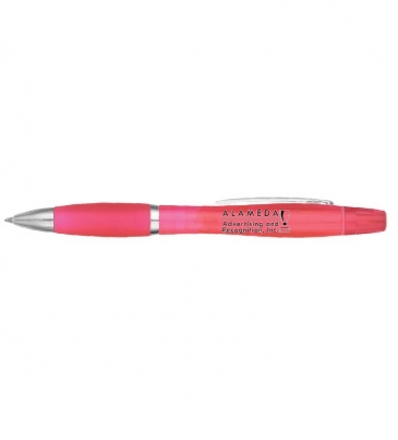 Twin-Write Pen With Highlighter
