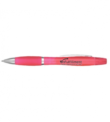 Twin-Write Pen With Highlighter