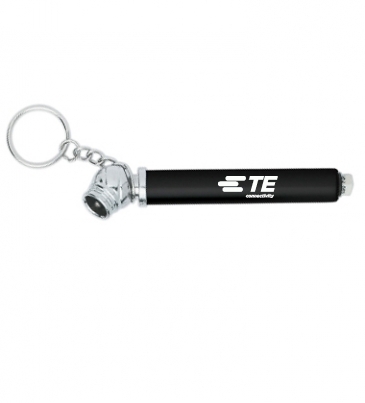 Mini Tire Gauge Key Chain