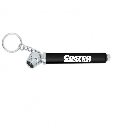 Mini Tire Gauge Key Chain