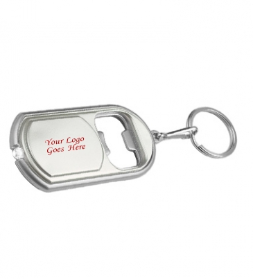 Bottle Opener Key Chain With LED Light
