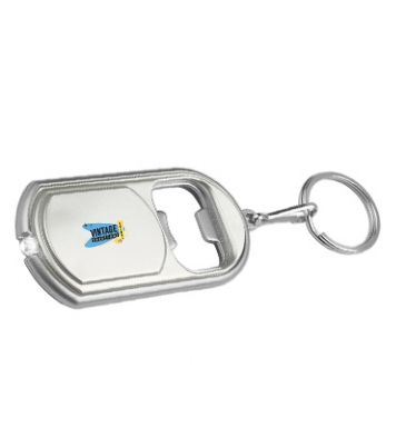Bottle Opener Key Chain With LED Light
