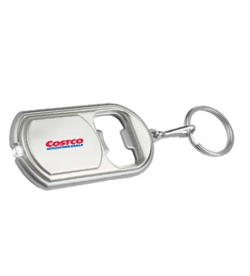 Bottle Opener Key Chain With LED Light