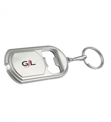 Bottle Opener Key Chain With LED Light