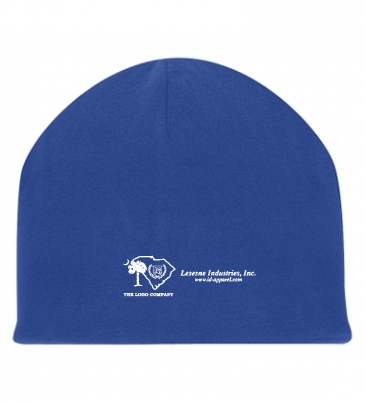 Double Layer Fleece Beanie_Embroidered