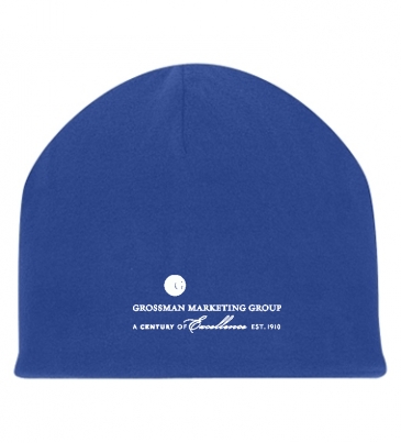 Double Layer Fleece Beanie_Embroidered