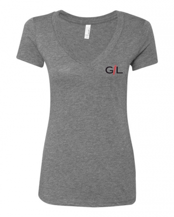 Women’s Triblend Deep V-Neck T-Shirt