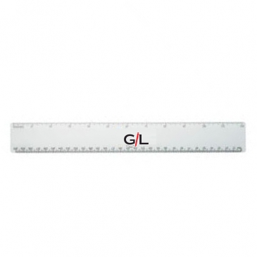12" Translucent Plastic Ruler