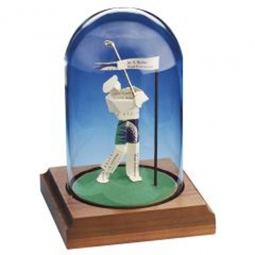 Business Card Sculpture - Closest to The Pin