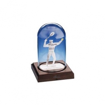 Business Card Sculpture - Tennis Player