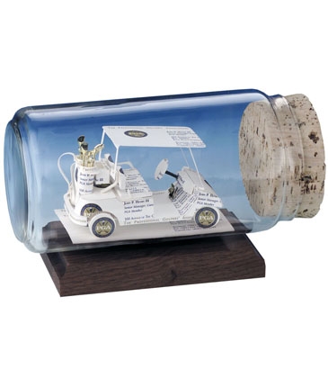 Business Card Sculpture - Golf Cart