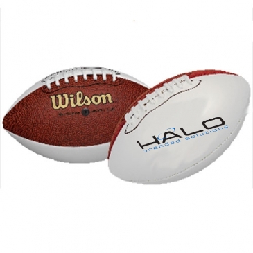 Wilson Synthetic Leather Signature Footballs