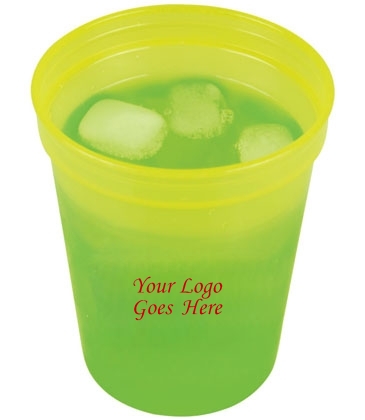 Cups-On-The-Go -16 oz. Cool Color Change Stadium Cup