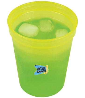 Cups-On-The-Go -16 oz. Cool Color Change Stadium Cup