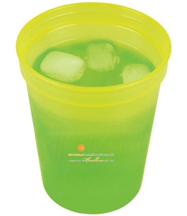 Cups-On-The-Go -16 oz. Cool Color Change Stadium Cup