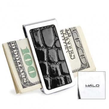 Croco Money Clip