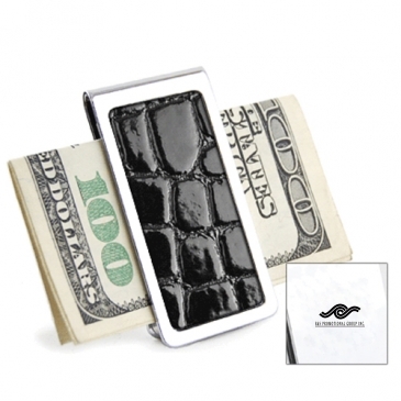 Croco Money Clip
