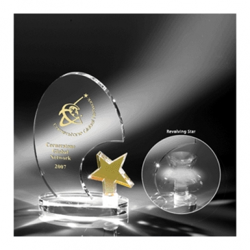 Clearaward Spinning Star