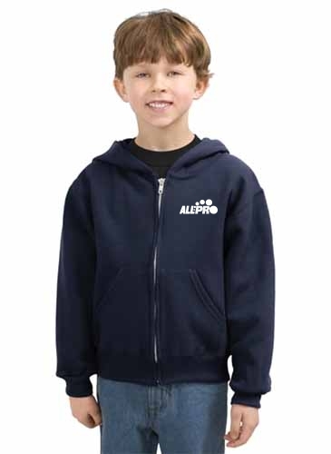 JERZEES® - Youth Full-Zip Hooded Sweatshirt