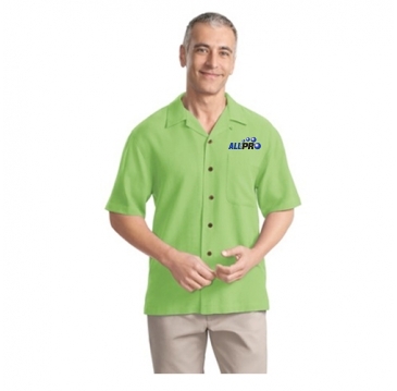 Port Authority Signature - Silk Blend Camp Shirt