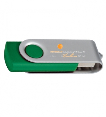 1 GB Folding USB 2.0 Flash Drive