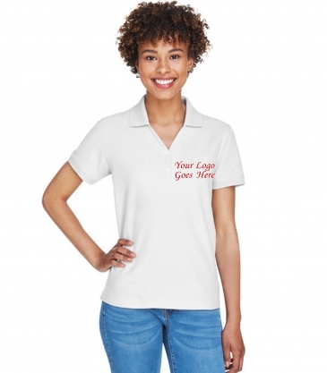 Devon & Jones Ladies' Pima Piqué Y-Collar Polo
