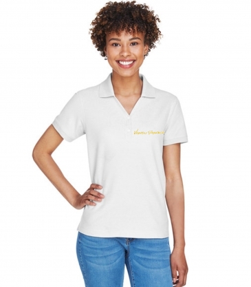 Devon & Jones Ladies' Pima Piqué Y-Collar Polo